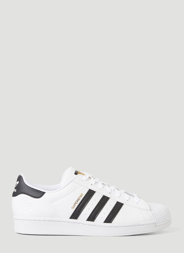 adidas Superstar 人造皮革运动鞋 白色 adi0346007