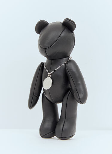 A BATHING APE® 皮革小熊玩偶 黑色 aba0357002