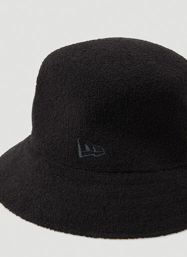 Yohji Yamamoto x New Era Logo Patch Bucket Hat Black yoy0148012