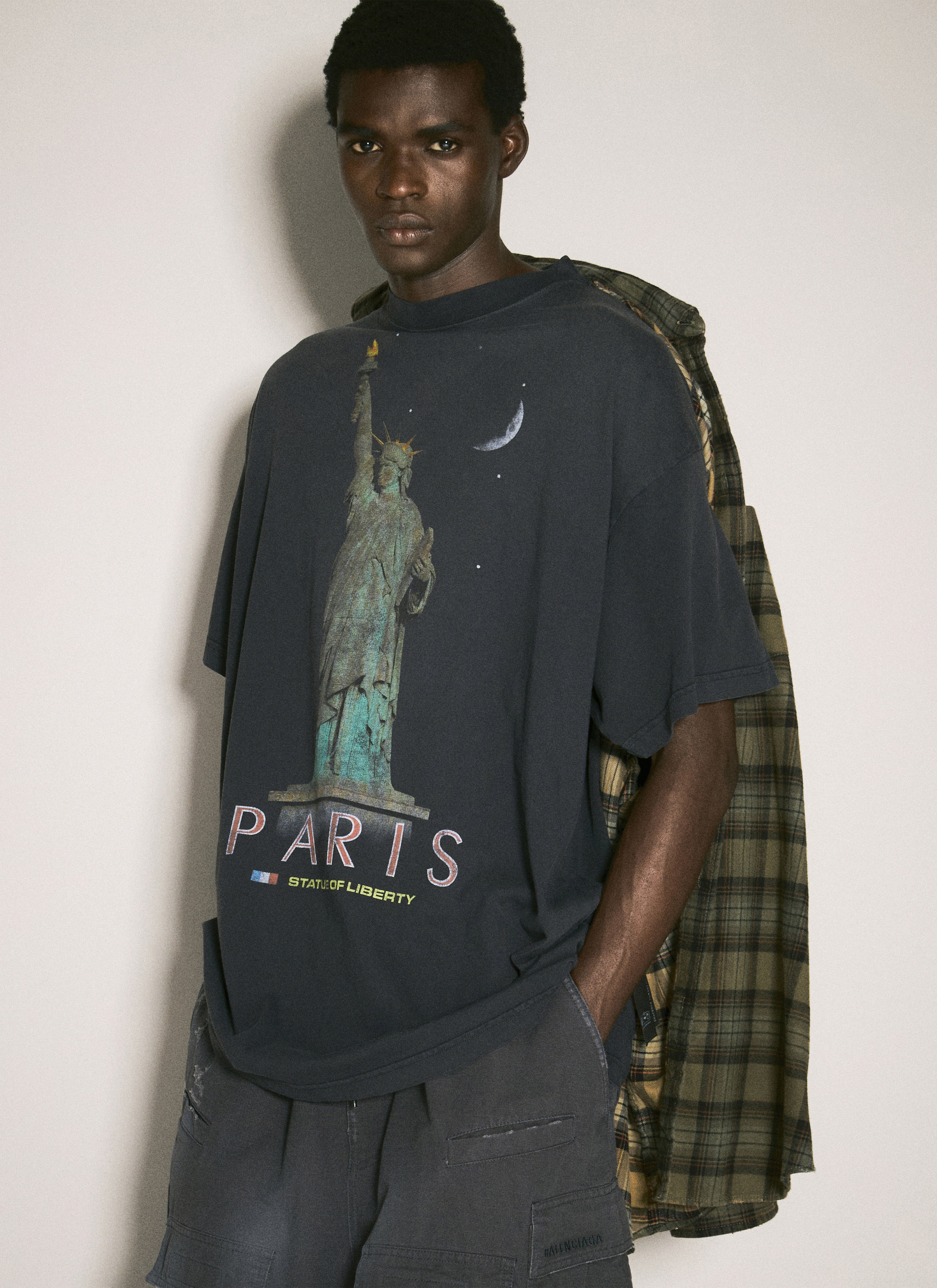 Balenciaga layered shirt new arrivals