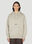 Saintwoods Logo Print Hooded Sweatshirt White swo0151020
