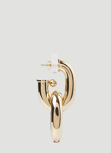 Rabanne XL Link Hoop Earrings Gold pac0248030