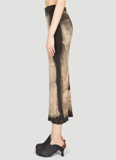 Diesel M-Delma Midi Skirt Beige dsl0255009