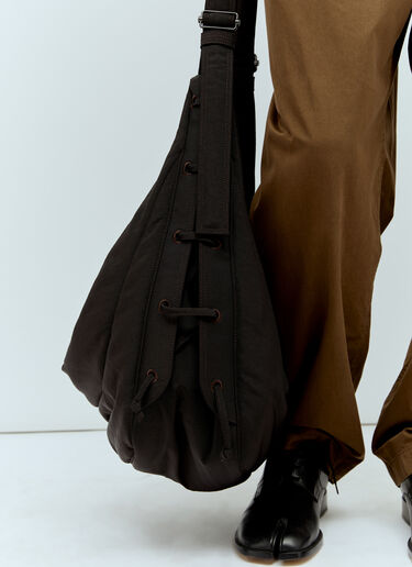 Lemaire Large Soft Game Crossbody Bag Black lem0156052