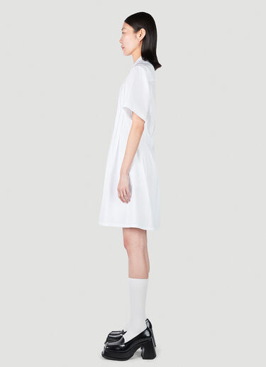 Pintuck Shirt Dress Kenzo Pintuck Shirt Dress White knz0252019