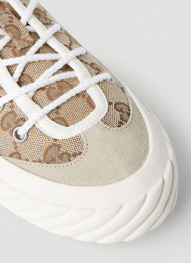 Gucci Monogram Sneakers Beige guc0152315