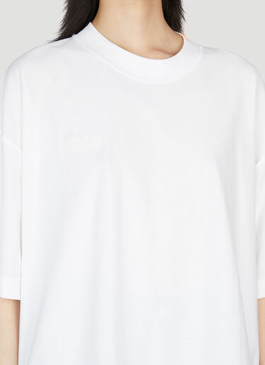 VETEMENTS インサイドアウトTシャツ ホワイト vet0251011