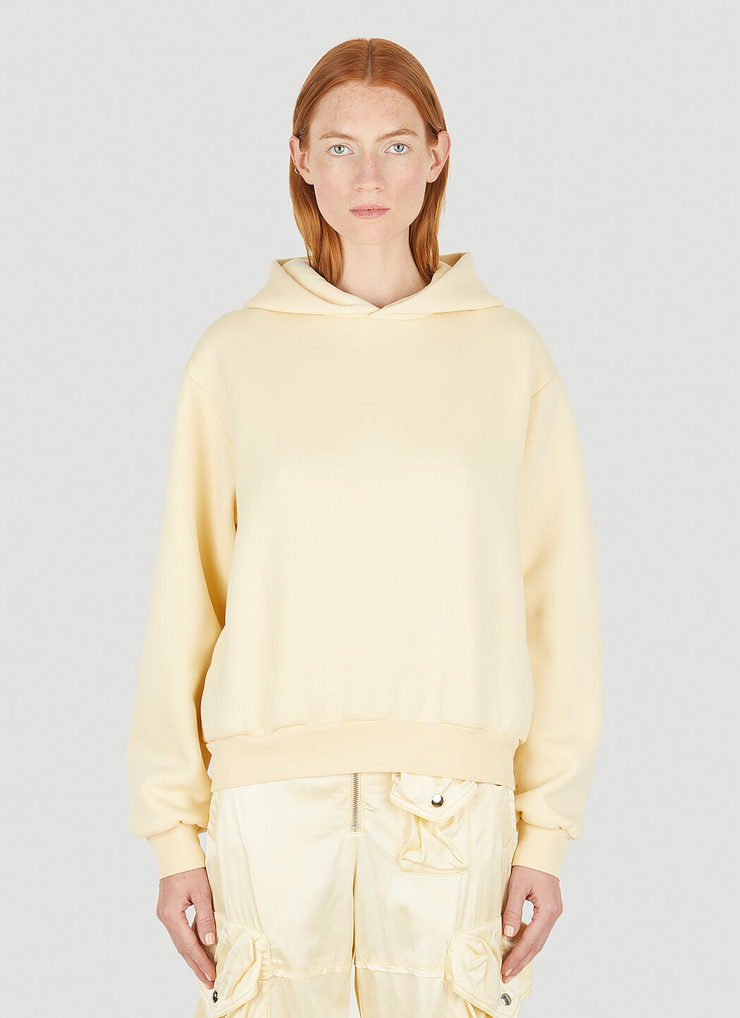 Acne studios yellow hoodie new arrivals
