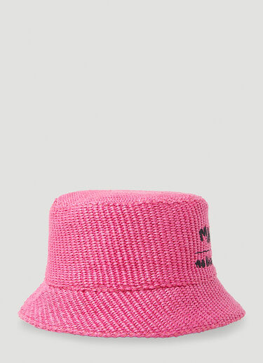 Marni x No Vacancy 编织渔夫帽 粉色 mvy0153014