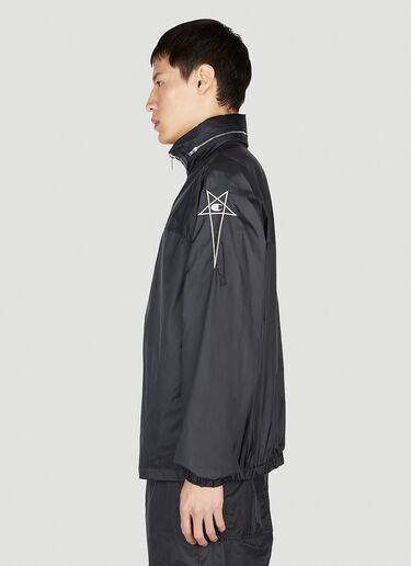 Rick Owens x Champion Mountain Windbreaker Jacket Black roc0153001