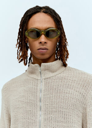 Brain Dead Oyster Sunglasses Green bds0356001