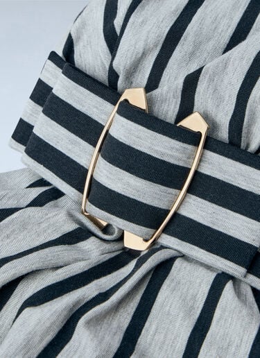 Vaquera Striped Headscarf Grey vaq0264011