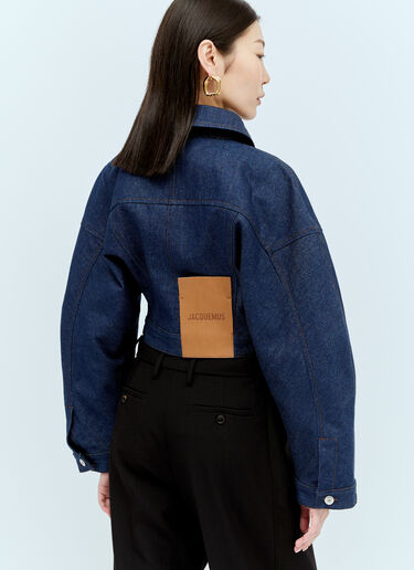 Jacquemus La Veste De-Nîmes Obra Denim Jacket Blue jac0256024