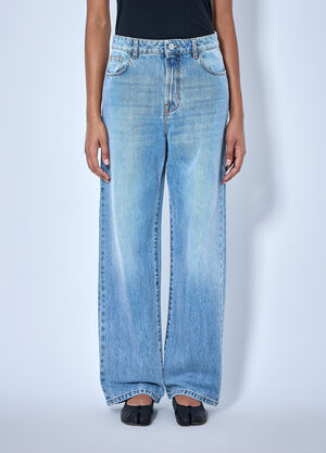 RÓHE Bruun - Signature Baggy Denim Blue roe0265027