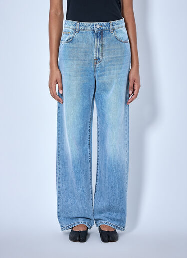 LN-CC® - RÓHE: Bruun - Signature Baggy Denim - Blue RÓHE Bruun - Signature Baggy Denim Blue roe0265027