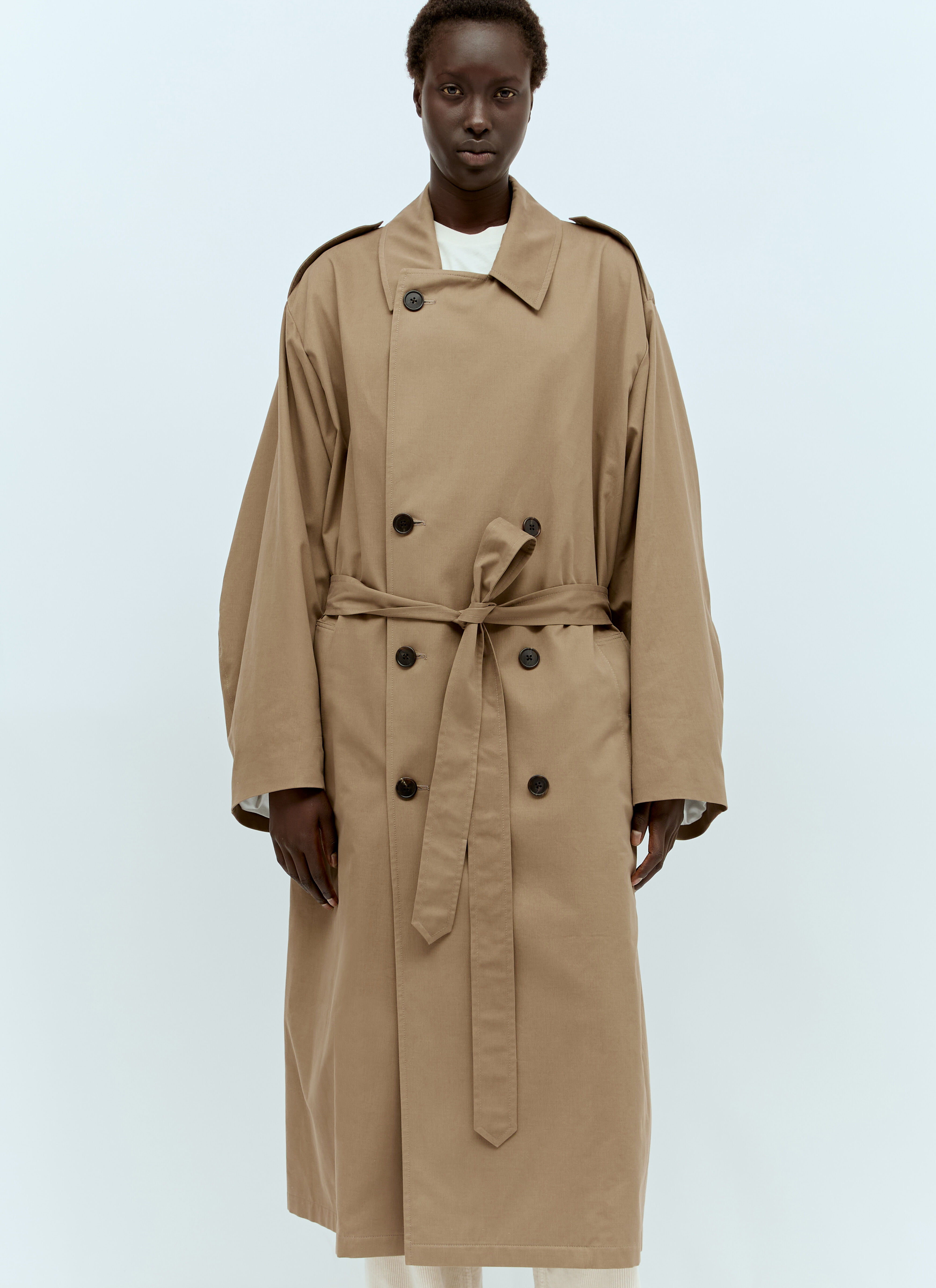 Rains Montrose Trench Coat Black rai0356001