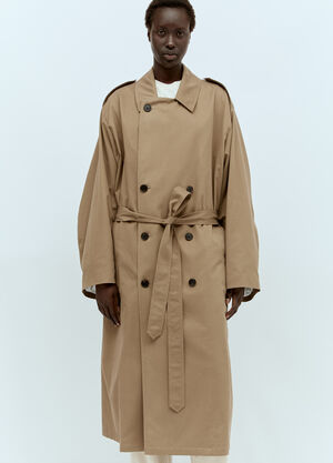 The Row Montrose Trench Coat Green row0256027
