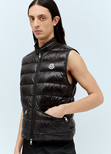 Moncler Gui ノースリーブダウンジャケット ブラック mon0147018