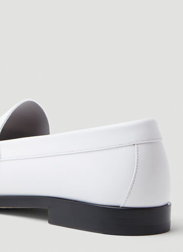 Burberry Rupert Penny Loafers White bur0253035