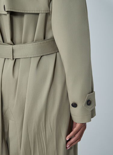Balenciaga Cocoon Maxi Trench Coat Beige bal0262004