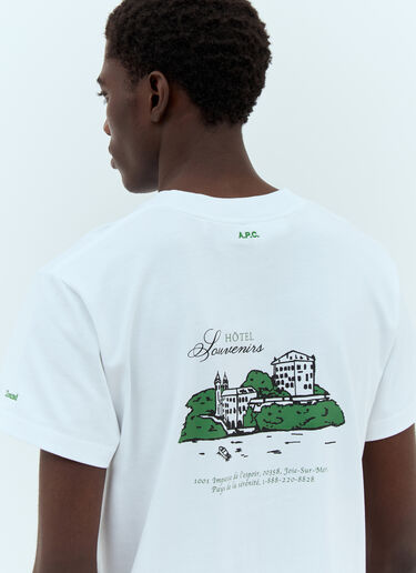 A.P.C. x JJJJound 印花 T 恤 白色 apc0157019