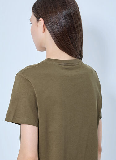 LN-CC® - Max Mara: Chest Pocket T-Shirt - Green Max Mara Chest Pocket T-Shirt Green max0265033
