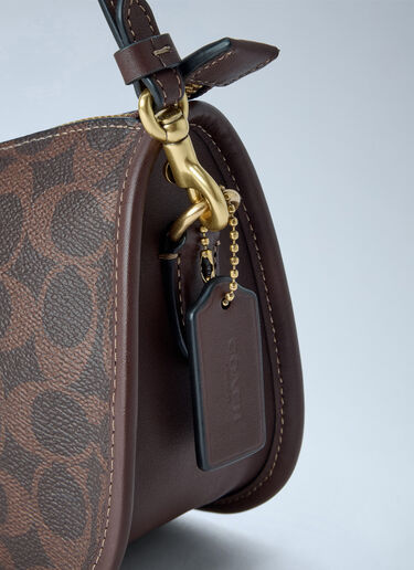 LN-CC® - Coach: Waverly Shoulder Bag In Signature Canvas - Brown Coach Waverly Shoulder Bag In Signature Canvas Brown coa0265005