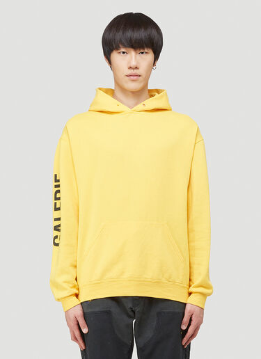 Gallery Dept. Reversible Hooded Sweatshirt  Yellow gdp0141012