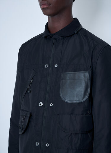 Junya Watanabe 쉘 봄버 재킷  블랙 jwn0160005