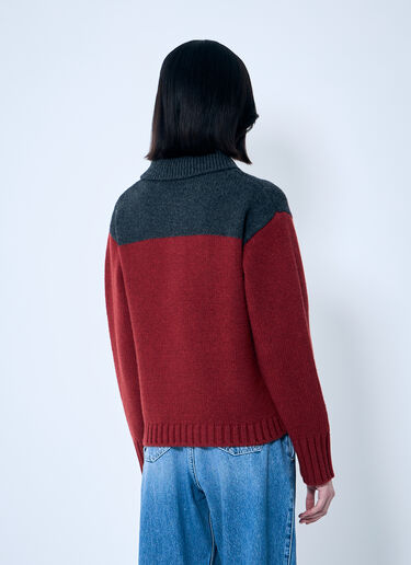 JW Anderson House' 嵌花 polo 衫  红色 jwa0259002