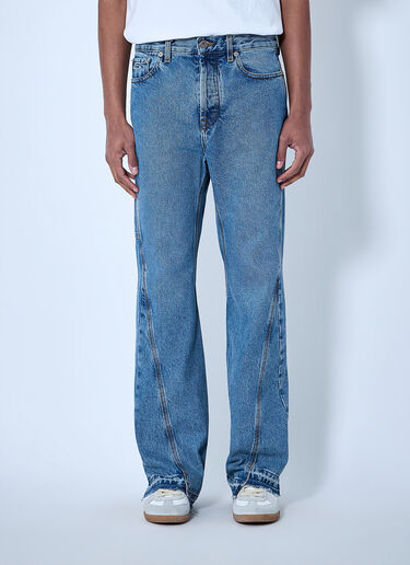 Gallery Dept. Straight-Leg Denim Jeans Blue gdp0164022