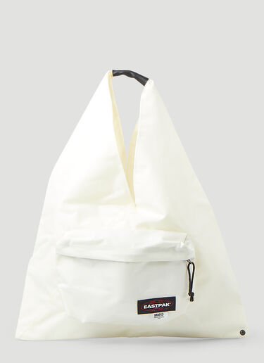 MM6 Maison Margiela x Eastpak Japanese Medium Tote Bag White mmm0248019