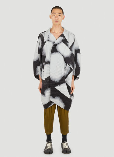 Homme Plissé Issey Miyake 灯笼大衣 黑色 hmp0151003