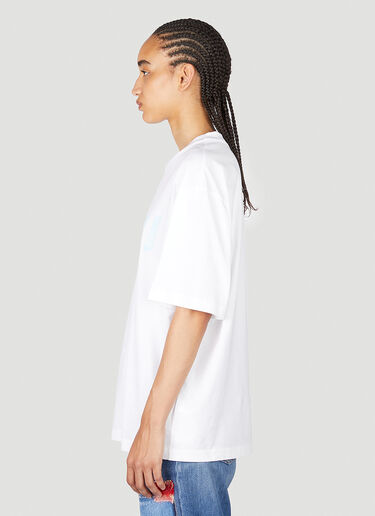 Marni Logo Print T-Shirt White mni0255018