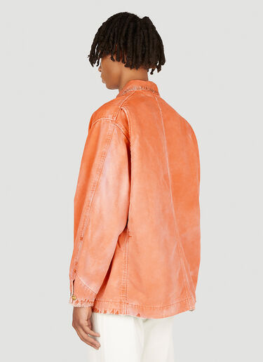 NOTSONORMAL Washed Chore Jacket Orange nsm0351001