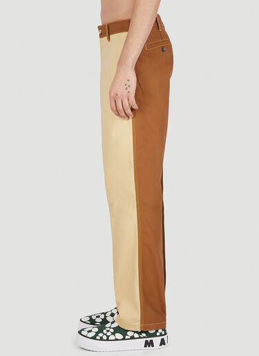 Marni x Carhartt Colour Block Panel Pants Brown mca0150016