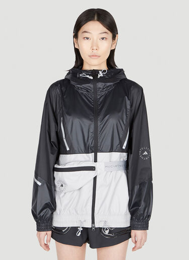 adidas by Stella McCartney Two Tone Windbreaker Black asm0251002