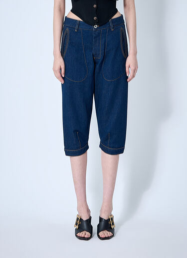Vivienne Westwood Denim Shorts Blue vvw0260002