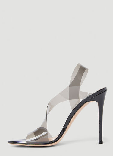 Gianvito Rossi 메트로폴리스 하이힐 샌들 블랙 gia0252009