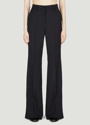 Sportmax フレアウールパンツ ブラック spx0253018