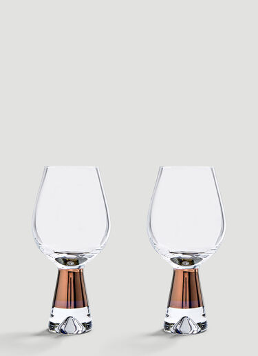 Tom Dixon Tank Wine Glasses Brown wps0638132