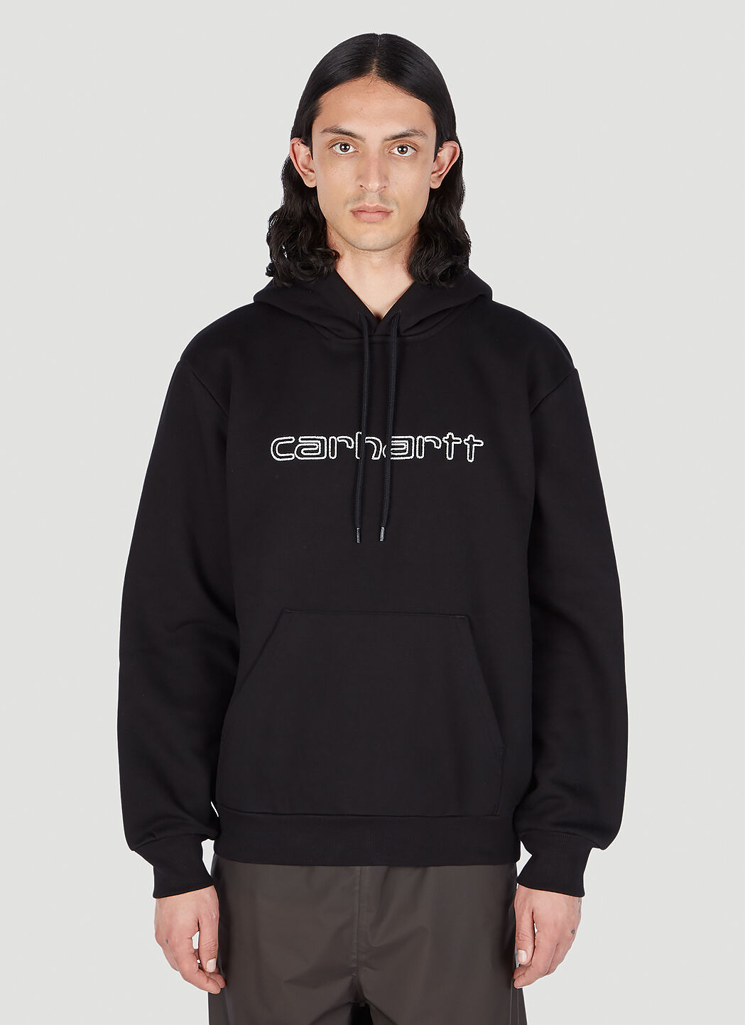 Carhartt WIP Men s Elzy Hooded Sweatshirt in Black LN CC