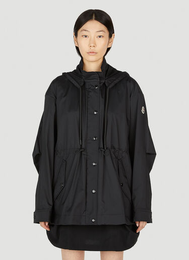 Valiere Short Parka Jacket Moncler Valiere Short Parka Jacket Black mon0252004