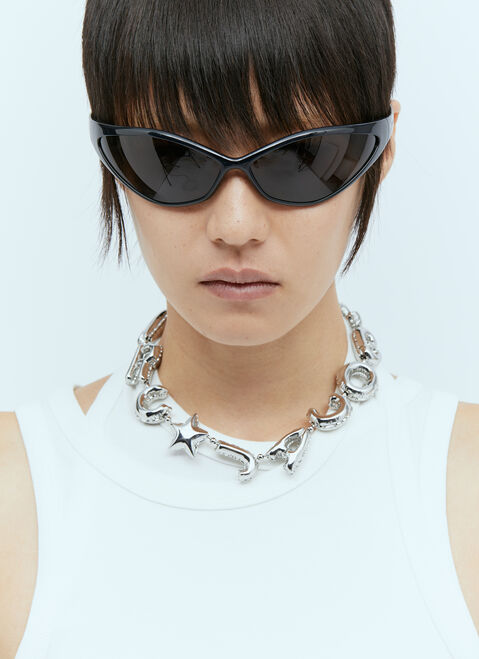 Marc Jacobs Balloon Necklace Black mcj0254011