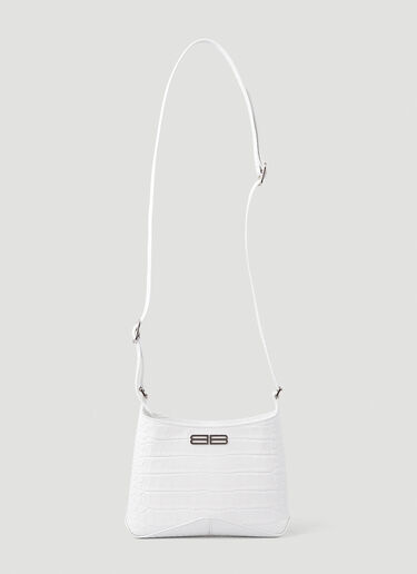 Balenciaga XX Small Hobo Shoulder Bag White bal0248088