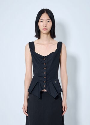Vivienne Westwood Monday Vest Black vvw0265008