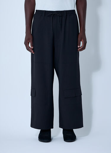 Logo Motif Track Pants Y-3 Logo Motif Track Pants Black yyy0162024