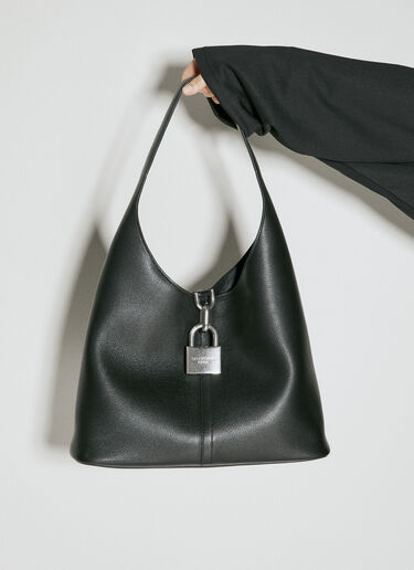 Locker Medium North-South Hobo Bag Balenciaga Locker Medium North-South Hobo Bag Black bal0255045