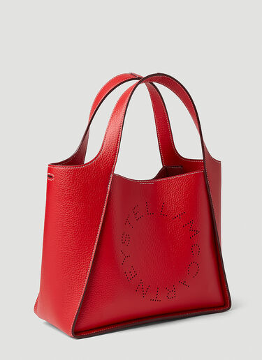 Stella McCartney Circle Logo Tote Bag Red stm0251032