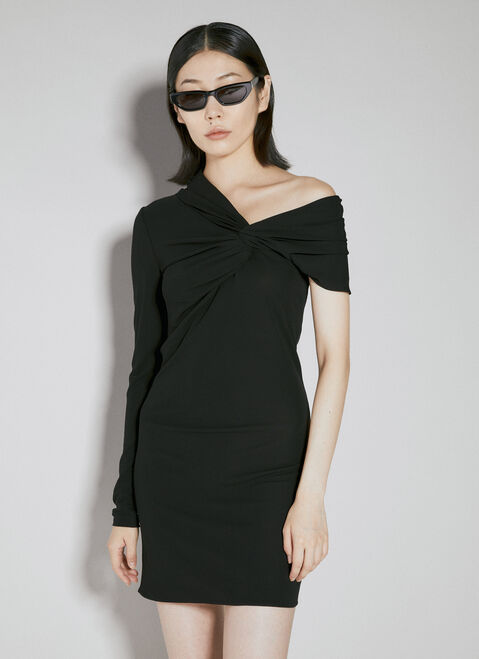 Saint Laurent SL M126 Cat Eye Sunglasses Black yss0253001
